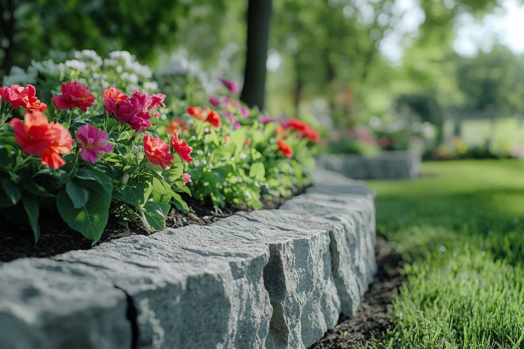 Bordures de jardin : bois, métal, béton, pierre : que choisir ?