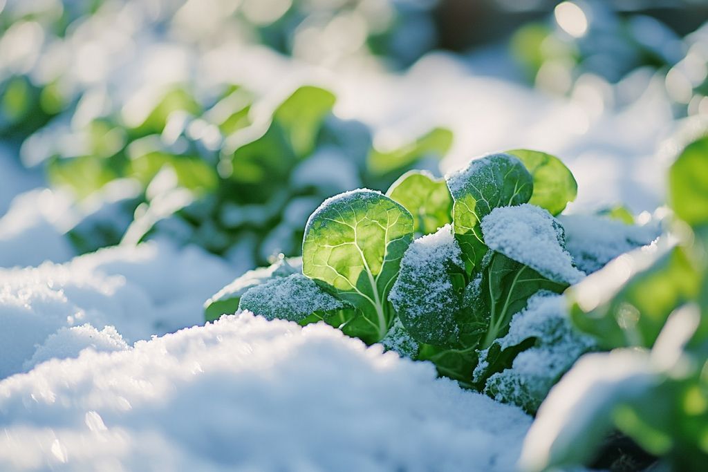 Potager en décembre