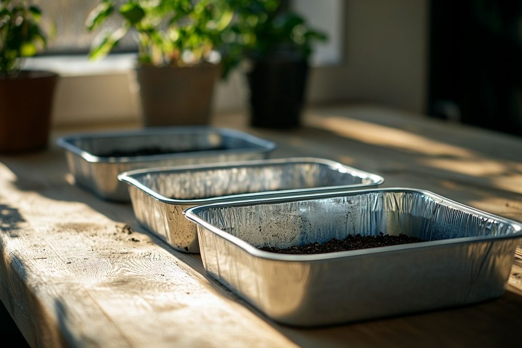 Potager en février