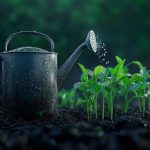 Potager en mai