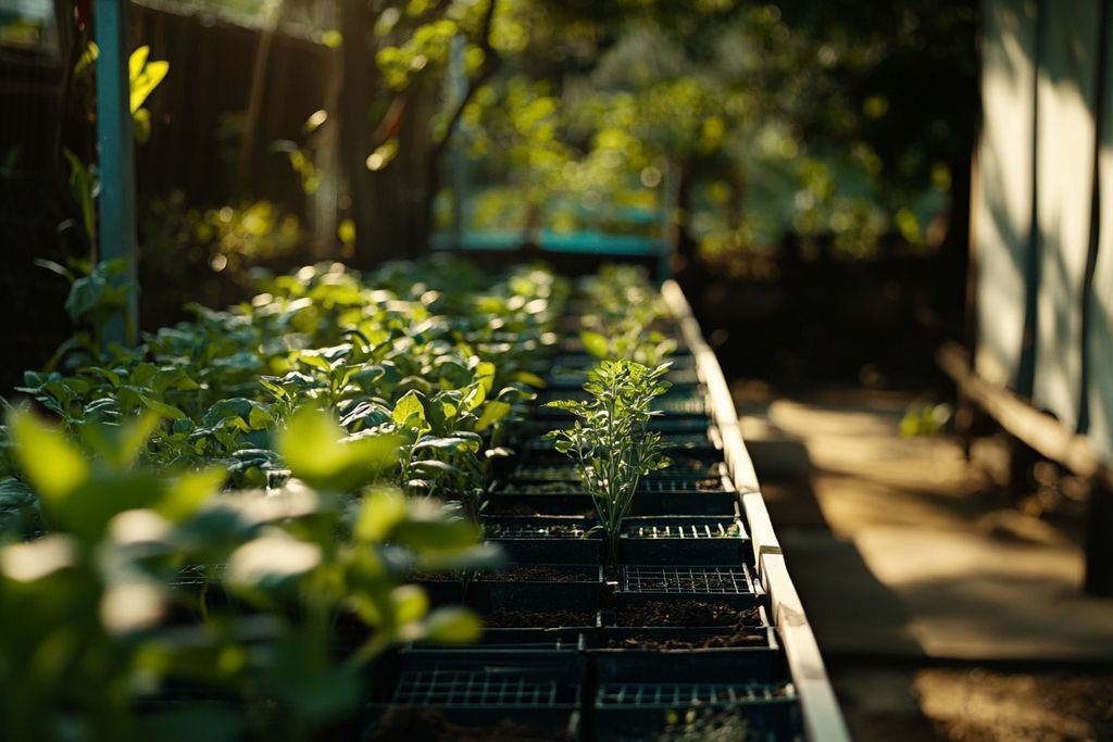 Potager en octobre