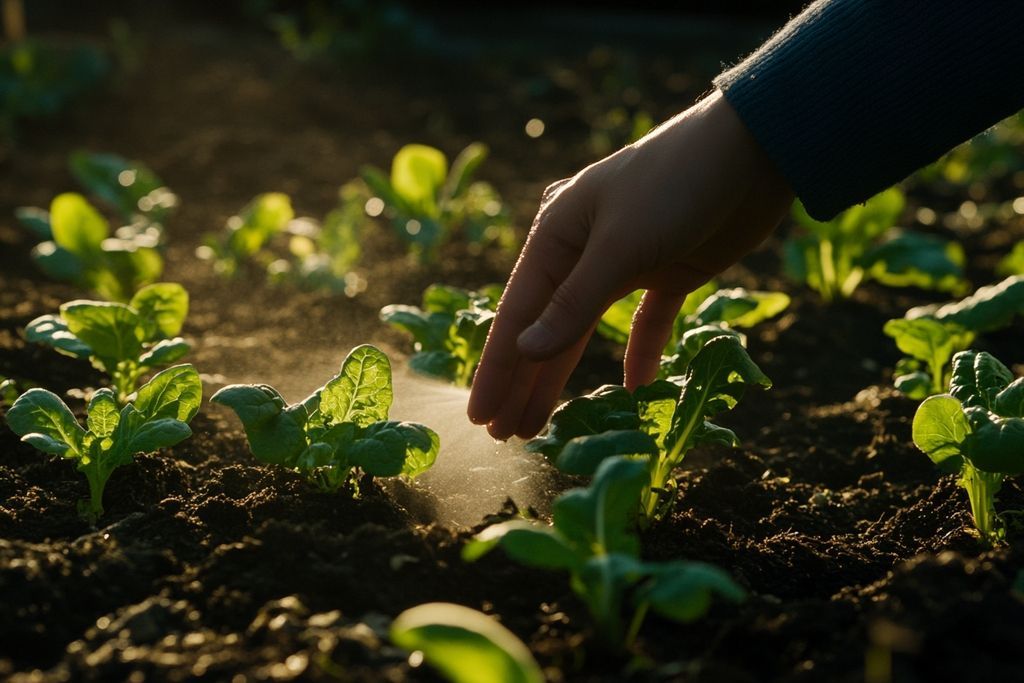 Potager en septembre