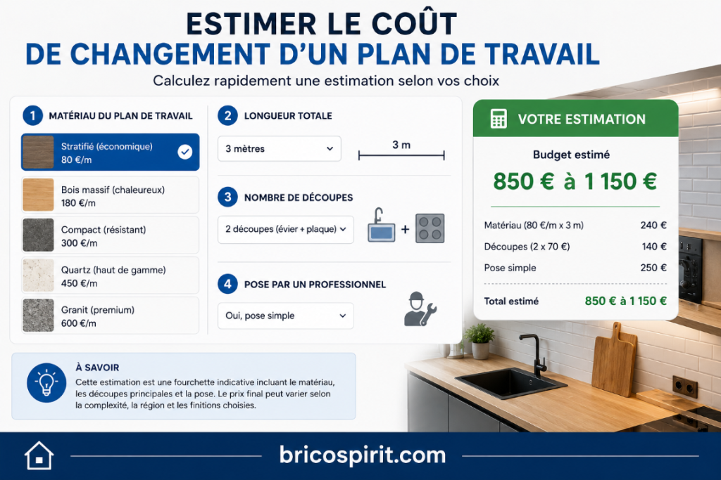plan de travail