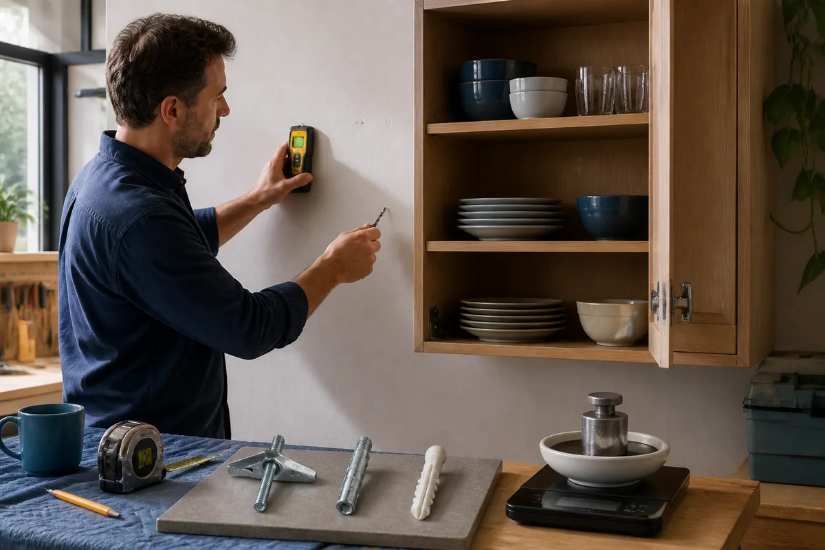 How to choose the right anchors to fix furniture on a hollow wall