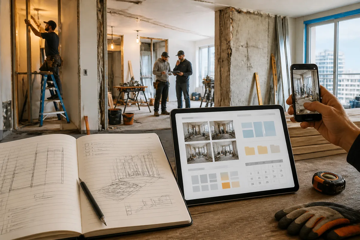 MyMap AI ou carnet de chantier classique : quelle méthode choisir pour suivre ses travaux efficacement ?