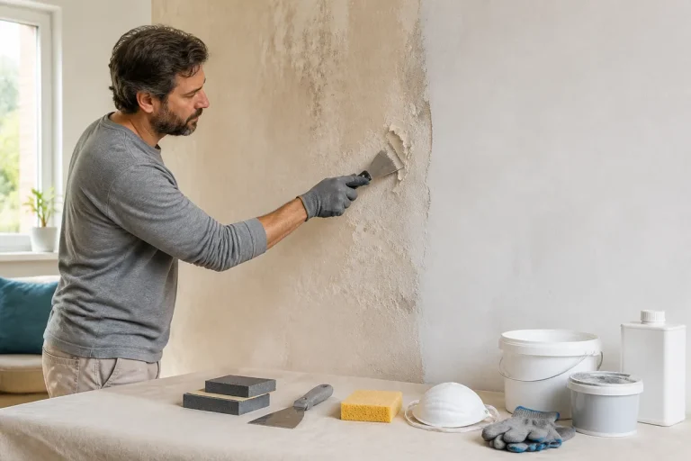Préparer un mur avant peinture : diagnostic, enduit et sous-couche