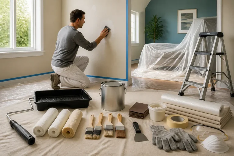 Matériel de peinture pour débuter : la liste pour bien s’équiper