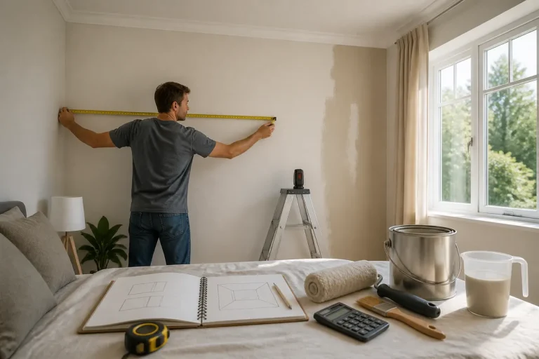 Quantité de peinture pour une pièce : le calcul juste, sans gaspiller