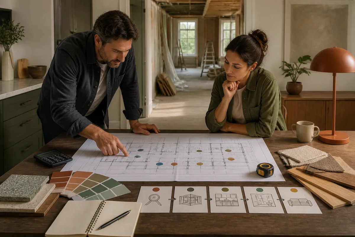 Renovación habitación por habitación: el método completo para organizar sus trabajos sin exceder su presupuesto
